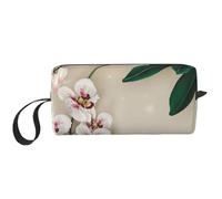 YFSGDLBN Sac de rangement quotidien avec imprimé orchidée cloche, trousse de maquillage