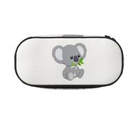 YFSGDLBN Trousse à crayons avec imprimé Koala eat Leaf, Noir , Taille unique, Pochette à monnaie