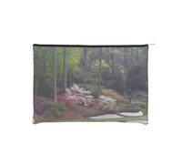 YFSGDLBN Trousse de maquillage réutilisable en papier imprimé terrain de golf