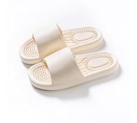 YFSJJ Couple Eva Pantoufles de Massage,Tongs de réflexologie Plantaire,Pieds Masseur de Pied Outil Acupression Relaxation pour Soulager la Fasciite Chaussures(Size:EU 35/36,Color:White)