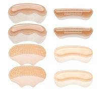 YFTRFR 8 Pièces Talonnette Coussinets Inserts de Talons Antidérapants Talonnette Autocollante Disponible Pour Hommes et Femmes Évite Les Frottements et les Ampoules Convient à La Plupart Chaussures