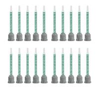 YFYWINSH 20 Pcs Buses pour Colle Epoxy Bi-composant, Embouts de Mélange époxy, Éléments pour Aiguille MB Pistolet Adhésif, Buses pour Mélangeur Statique pour Cartouches de Colle MB (1:1)