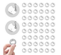 YFYWINSH 50 Pcs autocollants NFC Ntag213 - Réinscriptibles - Puce NFC - Cartes NFC programmables - Mémoire de 144 octets - Puce Ntag213 - Tag nfc Pour tous les téléphones et appareils compatibles NFC