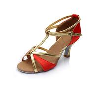 YFZHF Femmes Latine Salsa Bachata Chaussures de Danse Semelle en Daim Mariage Performance Pratique Chaussures de Danse