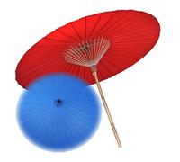 YFZNWHX Parapluie Extérieur en Papier Huilé, Parapluie De Jardin Vintage Fait À La Main, 2M, Ossature en Bambou, Mât, Protection Soleil/Pluie, Parapluie De Plage Extérieur, Plusieurs Couleurs
