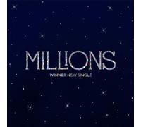 YG Ent - WINNER - New Single Album [MILLIONS] (WHITE LIGHT version) Music CD + Photocard + Photobook + Lyrics Postcard + Double-sided Folded Poster