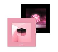 YG Entertainment Blackpink Square UP [Black+PINK ver. Lot de 2 mini albums photo 2CD+2Photobook+2Renticular Lyrics+2Postcard+2Photocards + Extra Photocards