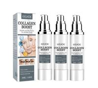 YG LianKai 3 Pcs Eelhoe Collagen Boost Anti-aging Serum Anti Wrinkle Cream Women, Pore Shrink Face Serum Hyaluronic Acid Moisturizing Nourish Essence