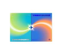 YG PLUS TREASURE - THE SECOND STEP : CHAPTER TWO [PHOTOBOOK ver.] 2nd Mini Album+Pre-Order Benefit+Folded Poster (LIGHT GREEN+DEEP BLUE ver. SET), (DK1022)