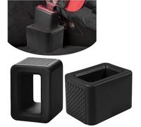 Ygapuzi paquet de 2 Support de ceinture de sécurité, Boucle de ceinture de sécurité arrière en silicone pour voiture Couvre-boucle de ceinture de sécurité facile d'accès pour les enfants (Noir)