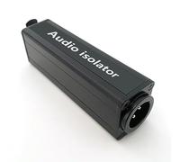 YGBWAOV 1 PCS Professional Mono Common Ground Audio Isolator Filtrage du Bruit Acoustique pour Éliminer Le Son Actuel Permalloy Isolation Plastic+Metal Professional Audio Isolator Common Ground Audio