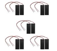 YGBWAOV 10 Pcs 2xAAA 3V Support de Batteries Porte-Pile A A/du Commutateur M Couvercle