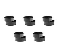 YGBWAOV 10X Vélo De Route Vélo Liège Guidon Grip Wrap Tape + 10 Bouchons De Barre-Noir