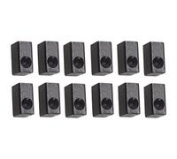 YGBWAOV 12 Pièces Guitare TréMolo Pont Pince de Selle Verrouillage de Pression ChaîNe Insérer Bloc En MéTal pour Guitare électrique Pièces Accessoires
