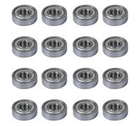 YGBWAOV 16 Pcs Blindage 608Z Miniature Roulements Rigides A Billes