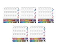 YGBWAOV 1750 PièCes Acrylique Clair Porte-CléS Blancs pour Vinyle avec Blancs, Glands, Anneaux de Saut, Anneaux Porte-CléS pour Bricolage Porte-CléS Artisanat