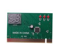 YGBWAOV 2 - Carte de Test de DéFaut de Carte MèRe Pci de Bits Carte de DéTection D'Ordinateur de Bureau Affichage de Diagnostic de Testeur de Carte MèRe de Pci