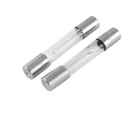 YGBWAOV 2 Pcs Four mini-onde 6 x 40mm verre axiale 850mA 0.85A 5KV Tubes de fusibles