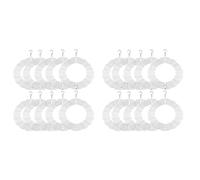 YGBWAOV 20 Pièces 8 Pouces Sublimation Wind Spinner Blanks 3D Wind Spinners Hanging Wind Spinners pour la Décoration de Jardin Intérieur Extérieur