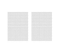 YGBWAOV 200 Pcs de Pêche Crochet Snap de Pêche Pivot Snap Ligne de Crochet Connecteur Carp de Pêche S'Attaquer L-16mm
