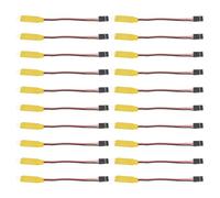 YGBWAOV 20X Extenseur Servo 90 à 180 DegréS Augmenter L'Extension d'angle du MéCanisme de Direction 3.6-16 V PièCes de Rechange pour Bras de Robot de Bateau TéLéCommandé
