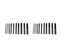 YGBWAOV 22Pcs Ensemble de Perforation à Trous Ronds pour Bracelet de Montre, Ceinture de Joint, Vêtements en Toile, Oeillet (1-10 Mm), Outil de Découpage de Poinçonnage de Trou Creux Rond
