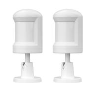 YGBWAOV 2Pcs TUYA Capteur de Mouvement ZigBee pour le Corps Humain, Connexion Sans Sécurité à la Lumière avec Intensité Lumineuse Du Hub de Passerelle Sans ZigBee Wifi Gateway Home Intelligent