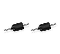 YGBWAOV 2X Aligneur de Centre de Transfert Universel Poinçon de Transfert Broche en Métal Trempé Gamme D'Outils pour Machines 3/16pouce à 5/8pouce pour Atelier