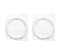 YGBWAOV 2X Fournitures de Stylo d'impression 3D à Basse Température de Filament 5M Pcl 1.75mm pour Stylo D'Imprimante 3D / Imprimante 3D(Blanc)