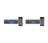 YGBWAOV 2X Lecteur Audio Numérique Bluetooth Lecteur MP3 Décodeur Carte 128X64 Dots LCD USB SD BT FM Module Lecteur de Musique TPM119B