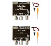 YGBWAOV 2X -LT23 Carte Amplificateur Audio Bluetooth avec Câble CC 2.1 Canaux 50Wx2+100W Caisson de Basses True Module Audio sans