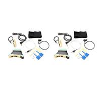 YGBWAOV 2X Microphone Sound Hole Equalizer Kit de Ramassage Piézo-Électrique pour Guitare Classique Folk Acoustique