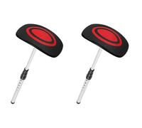 YGBWAOV 2X Poteau de Support de Sac de Voyage de Golf Portable, Housse de Protection et Tige de Support Anti-Impact pour Parapluie, Support de Sac de Voyage pour Club de Golf
