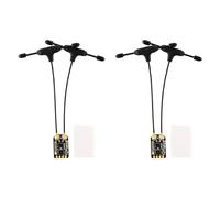 YGBWAOV 2X Récepteur Double Antenne RP3 Diversity ExpressLRS ELRS 2,4 GHZ Nano Récepteur pour Avion RC FPV Freestyle Tinywhoop