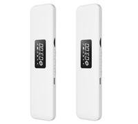YGBWAOV 2X sous L'Oreiller Haut-Parleur Bluetooth Boîte de Son à Conduction Osseuse Barre de Son Stéréo sans Rechargeable Haut-Parleur à Bruit Blanc Blanc