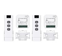 YGBWAOV 2X Tuya WiFi Contrôleur de Commutateur de Rideau Intelligent Volets Roulants Moteur D'Obturateur Smart Life APP Télécommande Home