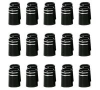 YGBWAOV 30 Pièces Virole de Golf avec Double Anneau Chromé pour Driver et Bois de Parcours et Fer Accessoires de Golf Type 4: 8,6 X 15 X 13,5 mm