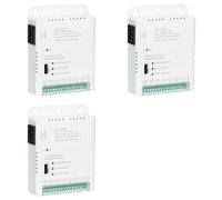 YGBWAOV 3X Alimentation de Distribution d'alimentation pour Caméra de Vidéosurveillance Entrée 90 V-264 VCA vers Sortie 12 V-13,8-15 VCC 8 Canaux, HD8C96W