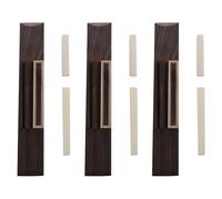 YGBWAOV 3X Bois de Rose Chevalet de Guitare Classique et Os de Bœuf Guitare Classique Noix et Os de Bête Selle de Guitare Classique