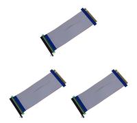 YGBWAOV 3X Flex Câble D'Extension pour Carte PCI Riser PCI-E Express 16X