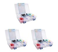 YGBWAOV 3X Kit de Modèle Moléculaire, Ensemble de Chimie Moléculaire Organique, Kit de Modèle D'Élément Atomique pour les Leçons, Kit de Construction de Structures
