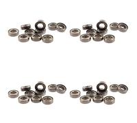YGBWAOV 40 Pcs 698Z 8 X 19 X 6mm Simple Rangee Scelle de Roulements Rigides A Billes