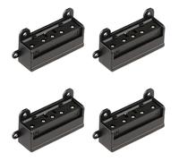 YGBWAOV 4X Base Métallique à Cinq Broches, Plaque de Boucle de Batterie à en V, Port en Forme de B, Grande Batterie, Plaque de Boucle de Batterie en Forme de V