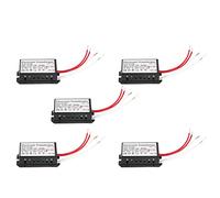 YGBWAOV 5X 110V A 12V 60W Halogene Convertisseur D' de d'alimentation Transformateur Electronique Noir