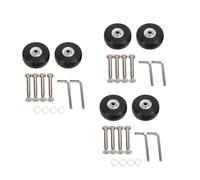 YGBWAOV 6 Ensembles de Valises une Bagages Roues de Rechange Axes Deluxe Repair Tool 50X20X6.1 mm