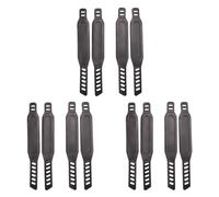 YGBWAOV 6 Paires de Sangles de PéDale de VéLo Longueur RéGlable Sangles de PéDale Universelles pour la Rotation du Cycle d'exercice à ou au Gymnase