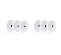 YGBWAOV 6 Rouleaux de Bande de Ouate JellyRoll 2 1/4 Pouces au Total 150 Mètres de Ouate de Coton Mélangé sur Un Rouleau, Ouate de Matelassage Flexible pour Tapis