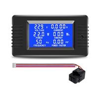 YGBWAOV AC 110 V 100 A Écran LCD Ouverture CT Voltmètre Numérique Ampèremètre Tension Testeur de Courant Puissance Énergie Fréquence Wh Mètre