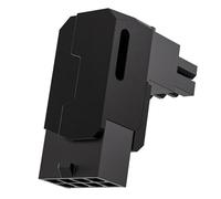 YGBWAOV Adaptateur d'alimentation PCIe GPU 8 Broches, Connecteur Coudé à 90 Degrés pour Carte Graphique de Bureau, Noir RVS