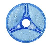 YGBWAOV Adaptateur de Platine Vinyle EP pour Disque Vinyle LP45 RPM, Base de Conversion Audio pour Phonographe, Gramophone Bleu.